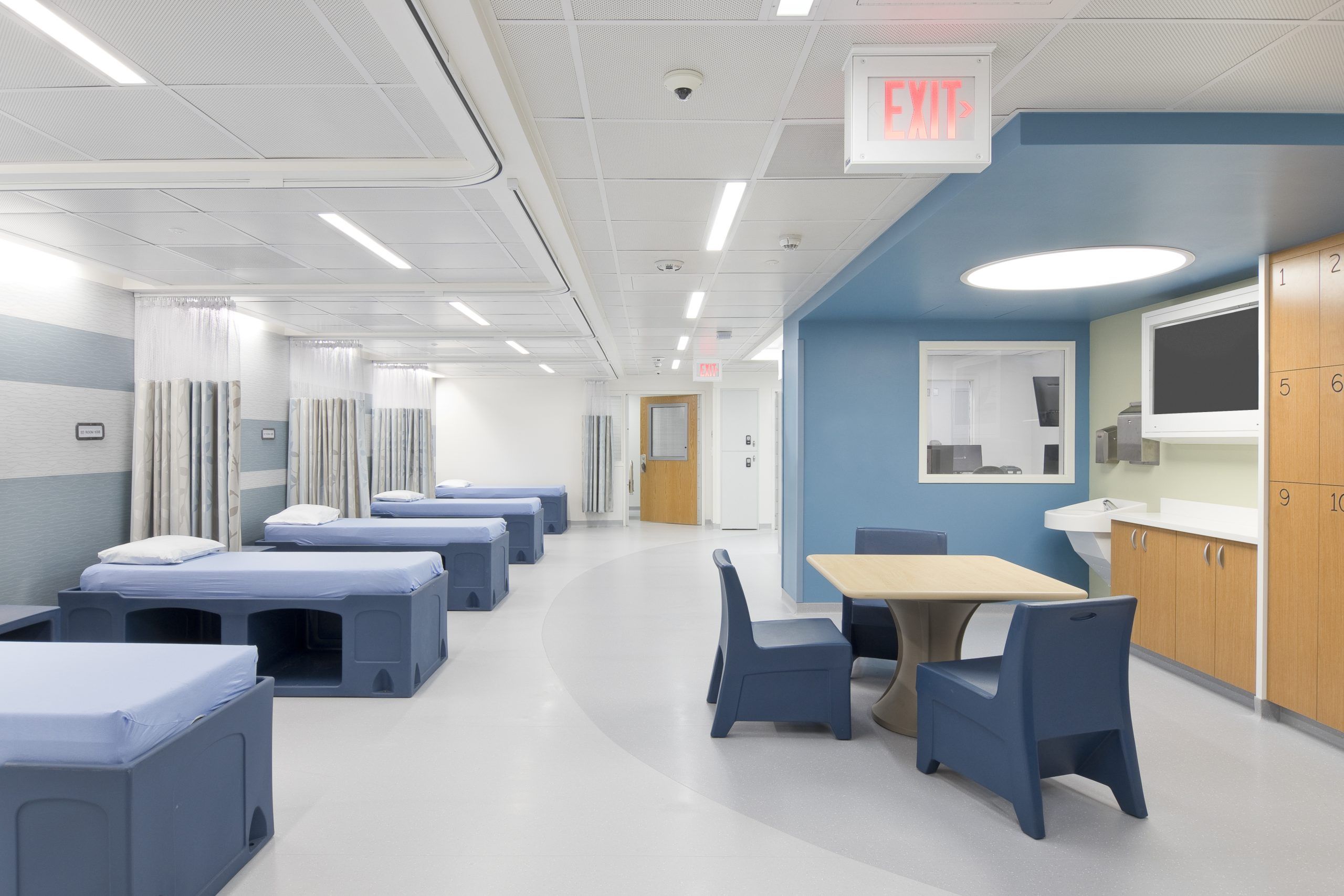 WISE BUILDS A WELCOMING MILIEU FOR BEVERLY HOSPITAL’S NEWLY RENOVATED BEHAVIORAL HEALTH ED POD