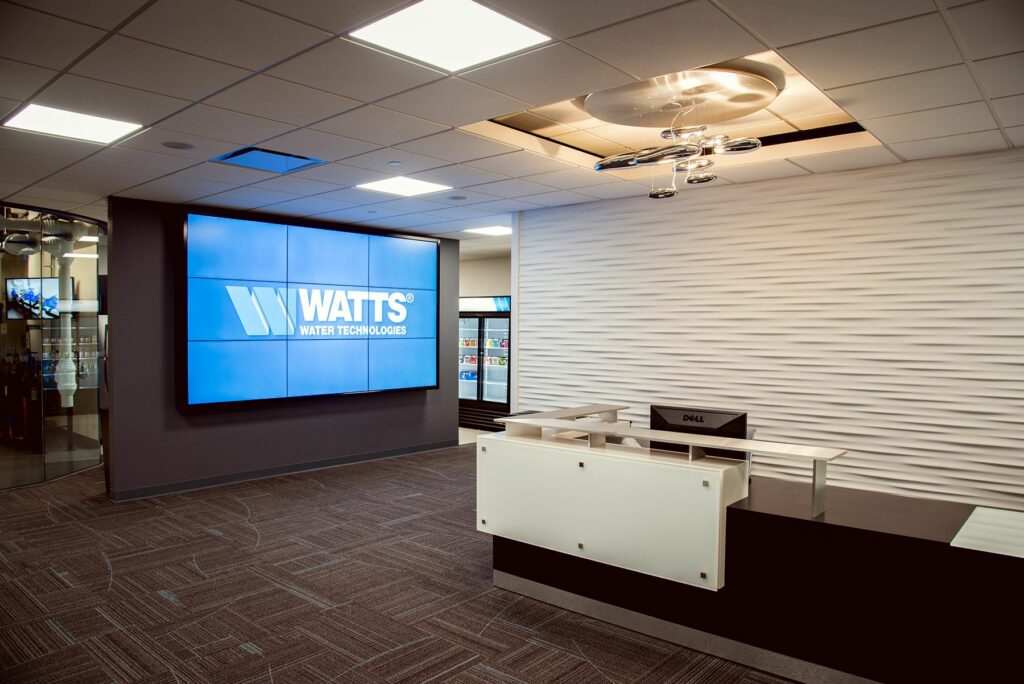 Watts Technologies lobby.